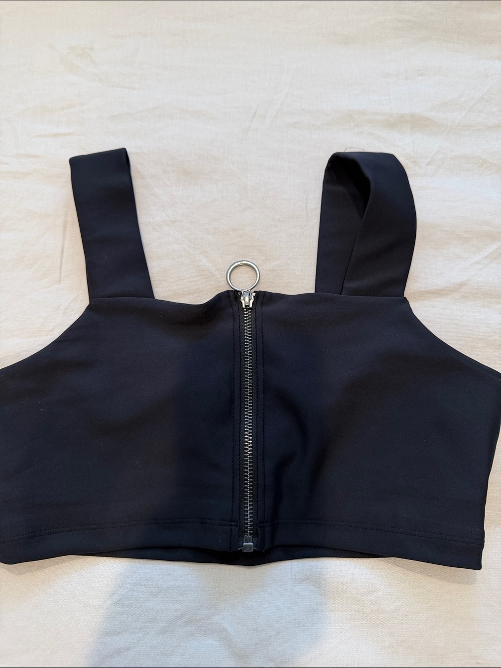 Alo zip up bra